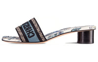 DIOR Slide Slippers Women's Blue