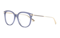 DIOR Eyeglass Frames Unisex Blue Purple