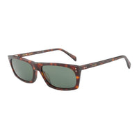 CELINE Acetate Rectangular Sunglasses Unisex Brown