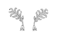 CHANEL Earrings Women's Silver