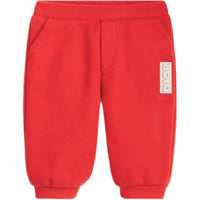 Infant And Toddler DIOR Knitted Sports Pants SS25 Red