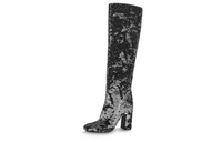 LOUIS VUITTON Donna Knee-High Boots 9.5cm Women's Black