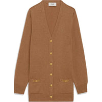 CELINE FW23 Cashmere Sweater Women's Camel