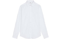 CELINE Drugstore Collar And Edge Stitching In Cotton Poplin Loose Shirt