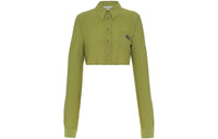 MIU MIU Crop Tops Women's Green