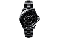CHANEL J12 Collection Wrist Watch Automatic Mechanical Movement Ceramic Strap 38*12.6mm Black Dial Unisex