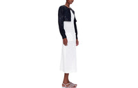 CHANEL SS21 Long Sleeved Dress Women's White