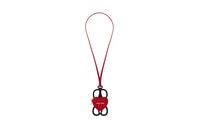 MIU MIU Soft Sheep Leather Cell Phone Pouch Women's Red