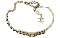 CHANEL Necklaces Women's Gold