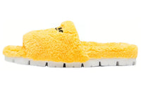 PRADA Women's Terry Cloth Slide 'Yellow'