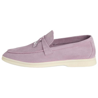 Loro Piana Summer Charms Walk Loafers Women's Purple