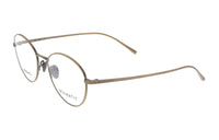 CHANEL Titanium Cat Eye Eyeglass Frames Women's Brown