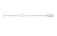 HERMES 18K Rose Gold Rhinestone-Embellished Bracelets Women's