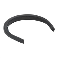 PRADA Nylon Headbands Women's Black