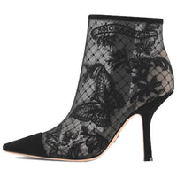 DIOR Capture Ankle Boots Women's Black