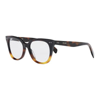 CELINE Square Eyeglass Frames Women's Tortoiseshell