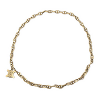 CELINE Gold-Plated Waist Chains Women's Gold Width 1.5CM