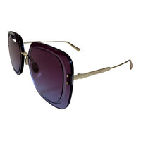 DIOR Square Sunglasses Women's Gold
