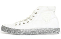 SAINT LAURENT Stylish Skateboarding Shoes Men's White
