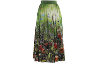 DIOR Casual Long Skirts Women's Green