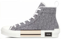 DIOR B23 High Top Ruthenium Colored Oblique Jacquard