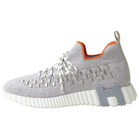 HERMES Fle Low-Top Casual Shoes Men's Gray
