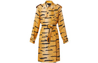 LOUIS VUITTON Tiger Print Trench Coat