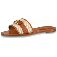 LOUIS VUITTON Stylish Sandals Women's Brown