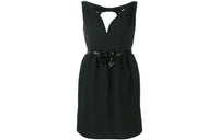 MIU MIU Sleeveless Dresses Women's Black