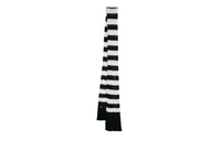 SAINT LAURENT Striped Wool Scarf