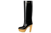 DIOR Diorunway Knee high Boots 13cm Women's Black