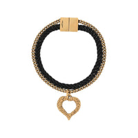 SAINT LAURENT Fabric Bracelets Women's Gold