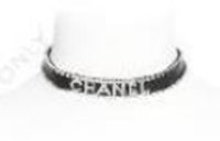 CHANEL Necklaces Women's Black