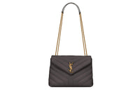 SAINT LAURENT Loulou Matelassé Small Shoulder Bag