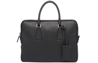 PRADA Saffiano Leather Handbag Regular Men's Black
