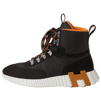 HERMES Klimb High Top Casual Shoes 4cm Women's Black