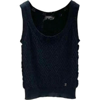 CHANEL Tank Tops Women's Black