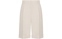 DIOR Quarterly New Products Casual Shorts Women's Ecru