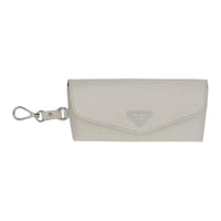 PRADA Metal Eyeglass Cases Men's Gray
