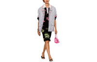 CHANEL Casual Short Skirts Women's Black