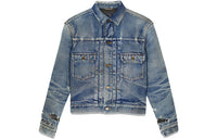 SAINT LAURENT Denim Jacket Women's Blue