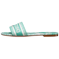 DIOR Dway Slide Slippers Women's Green