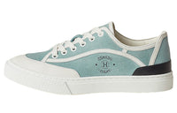 HERMES Geta Low-Top Stylish Skateboarding Shoes Women's Light Blue