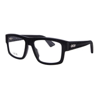 DIOR Plastic Rectangular Eyeglass Frames Men's Black
