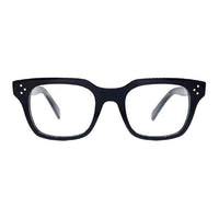 CELINE Acetate Square Eyeglass Frames Unisex Black