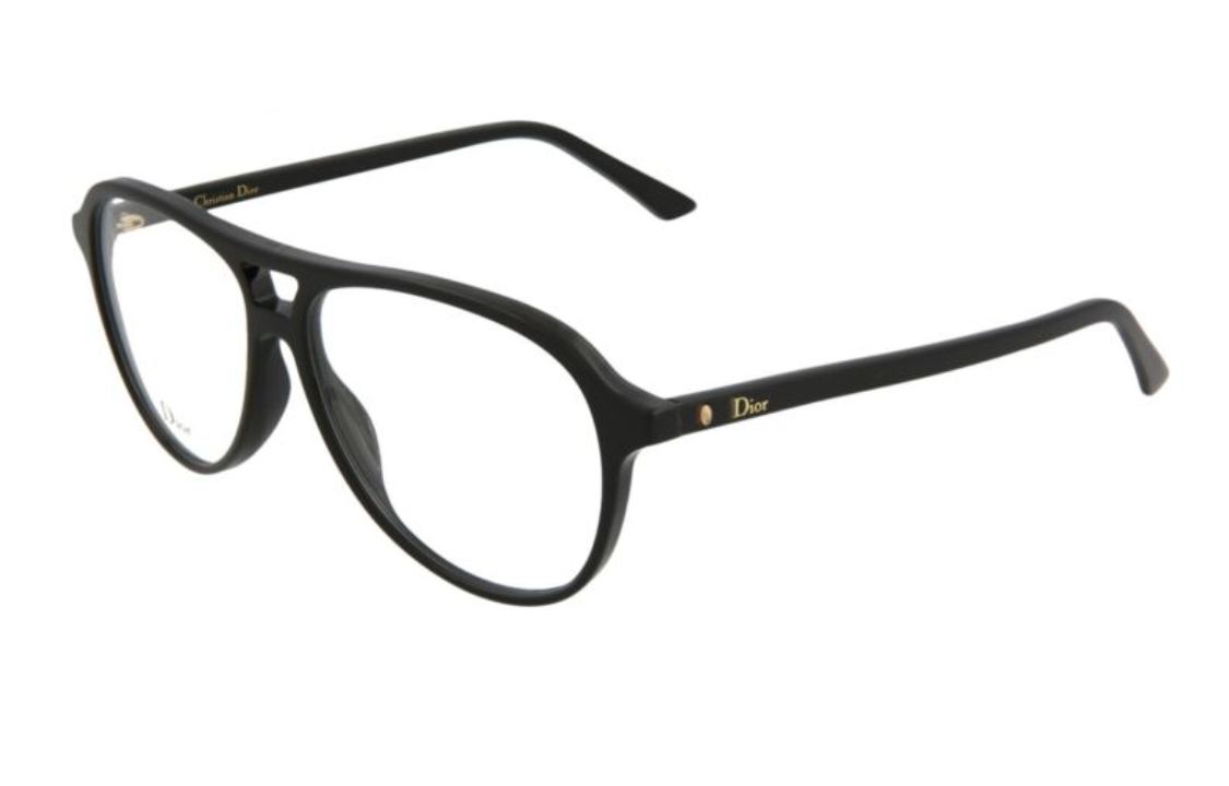 DIOR - Aviator Eyeglass Frames Men's Black