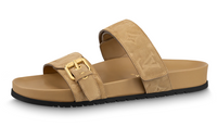 LOUIS VUITTON Slide Slippers Women's Brown