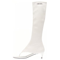 MIU MIU Stretch-nappa-leather Thong Boots
