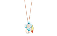LOUIS VUITTON Vivienne Surfer Pendant 3 Golds Lacquer & Diamonds