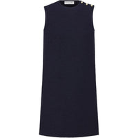 DIOR Sleeveless Dress Women's Marine Blue